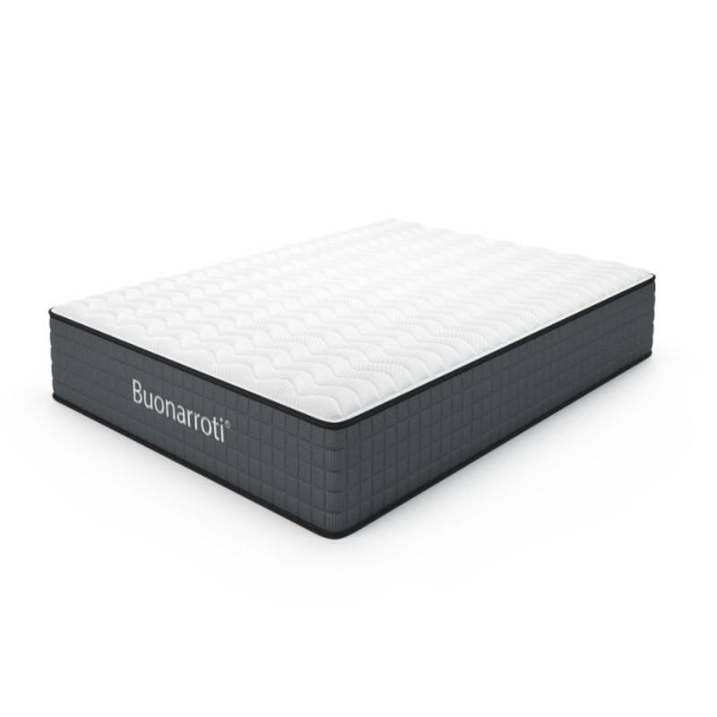 Materasso una piazza e mezza Balto 120x190x25 H cm tessuto antibatterico