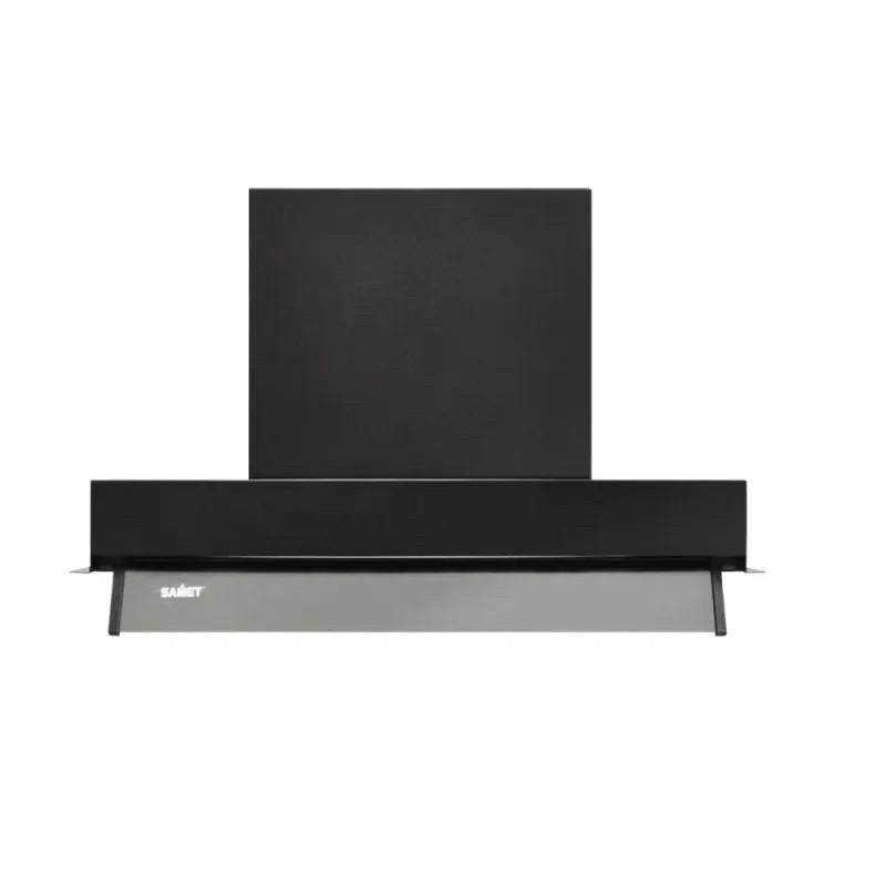 Cappa integrata sottopensile Samet Kripto60 luce led 3 livelli velocit&agrave; 60 cm. nero classe D