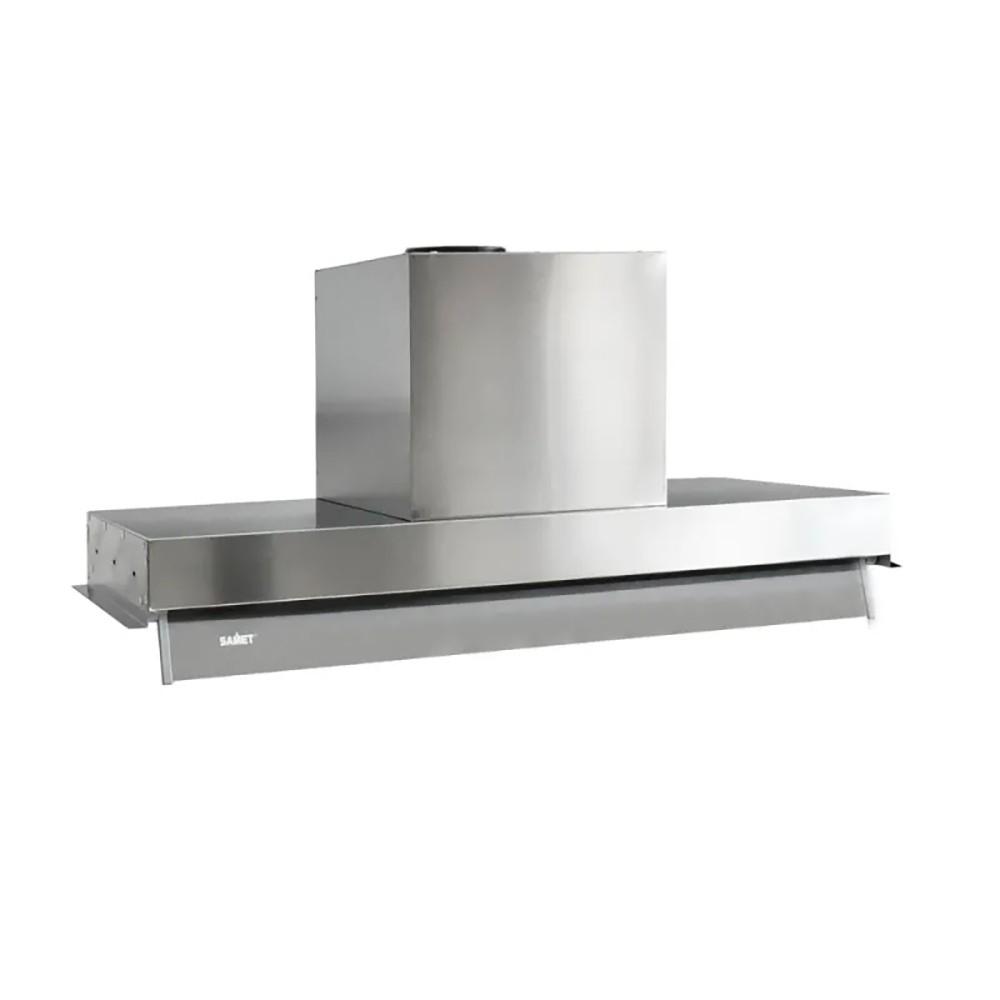 Cappa integrata sottopensile Samet Kripto90 luce led 3 livelli velocit&agrave; 90 cm. inox classe D
