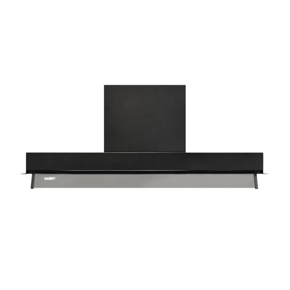 Cappa integrata sottopensile Samet Kripto90 luce led 3 livelli velocit&agrave; 90 cm. colore nero classe D