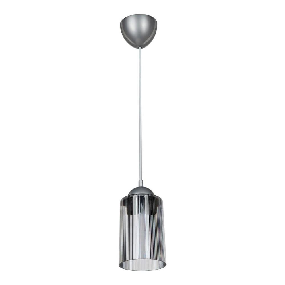 Lampada da soffitto Optical ASZ1027 con paralume in plastica fum&egrave;