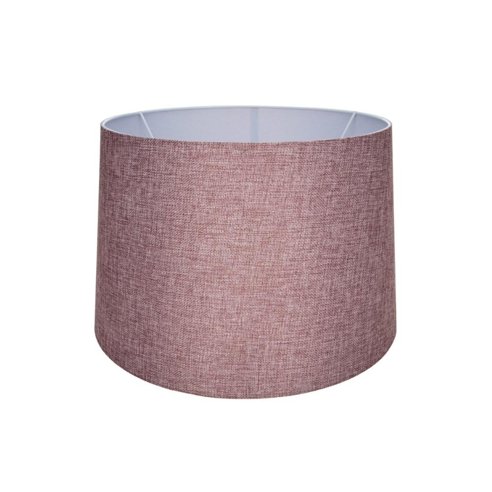 Paralume Deco MDL3012 in PVC effetto tessuto rosa