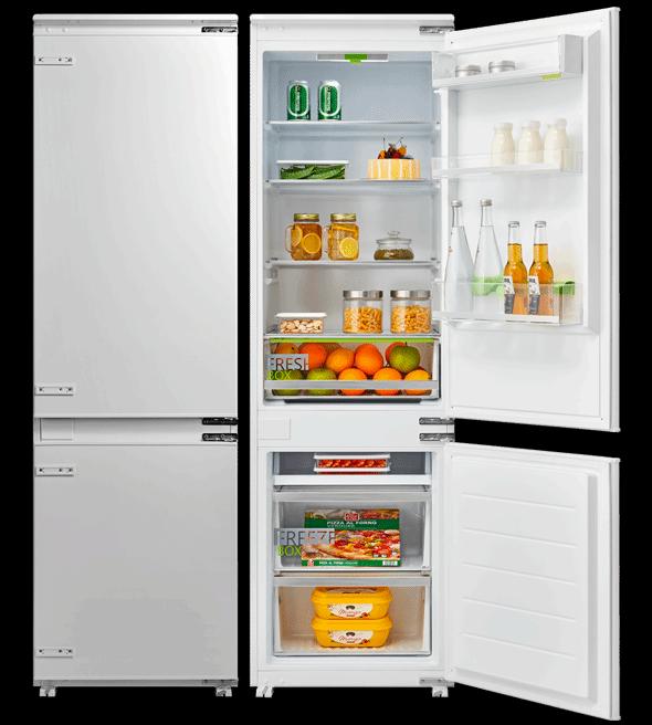 Frigorifero combinato MKRF320ISTF da incasso reversibile 271 LT classe F Master Kitchen