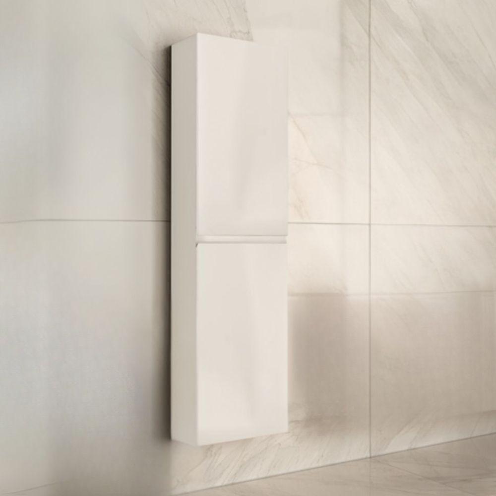 Colonna bagno sospesa Londres con due ante colore bianco lucido