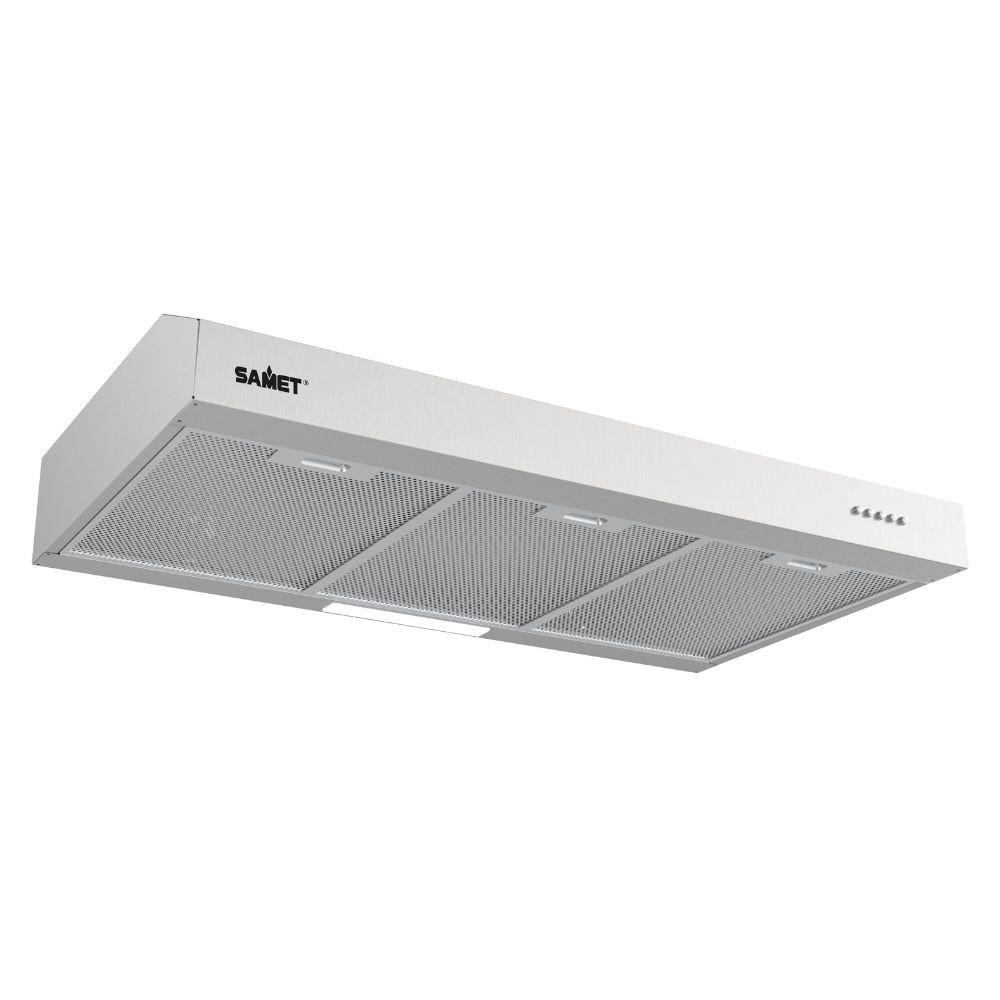 Gruppo cappa sottopensile Tornado9025 motore singolo 90 cm. inox Samet classe D