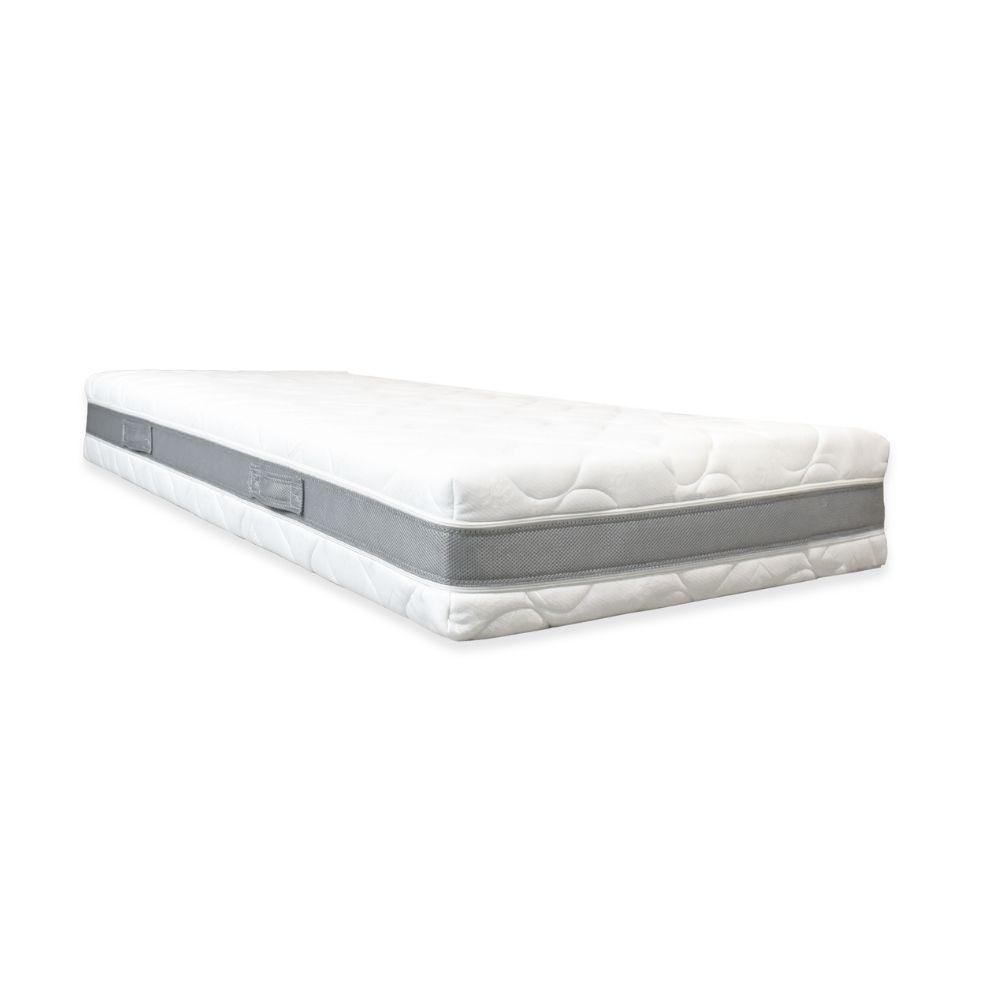 Materasso singolo Supermemory25 con strato in memory foam 90x190x H 23cm. sfoderabile