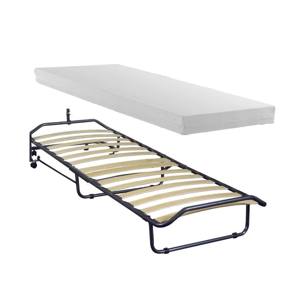 Branda pieghevole con materasso 80X190x9 RETEPIEGH per mobile giroletto