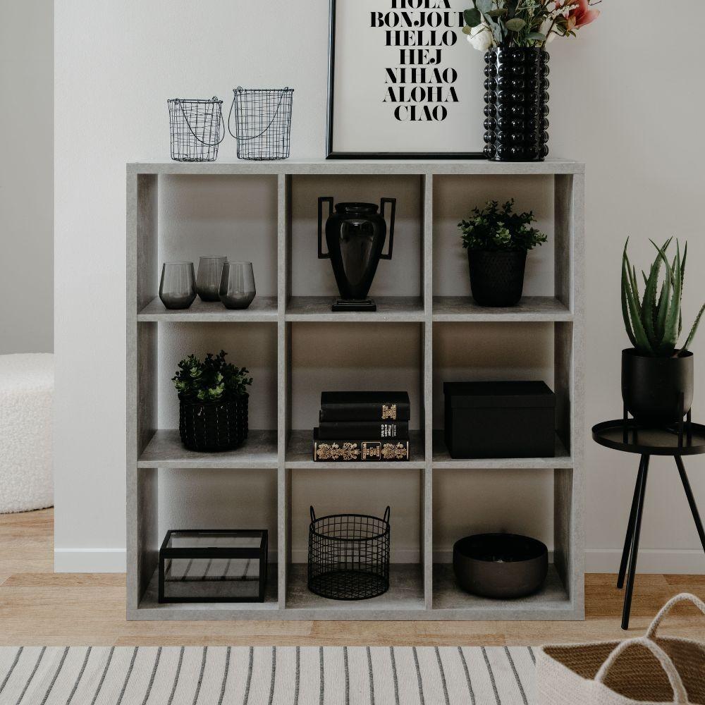 Libreria divisorio Max9 beton