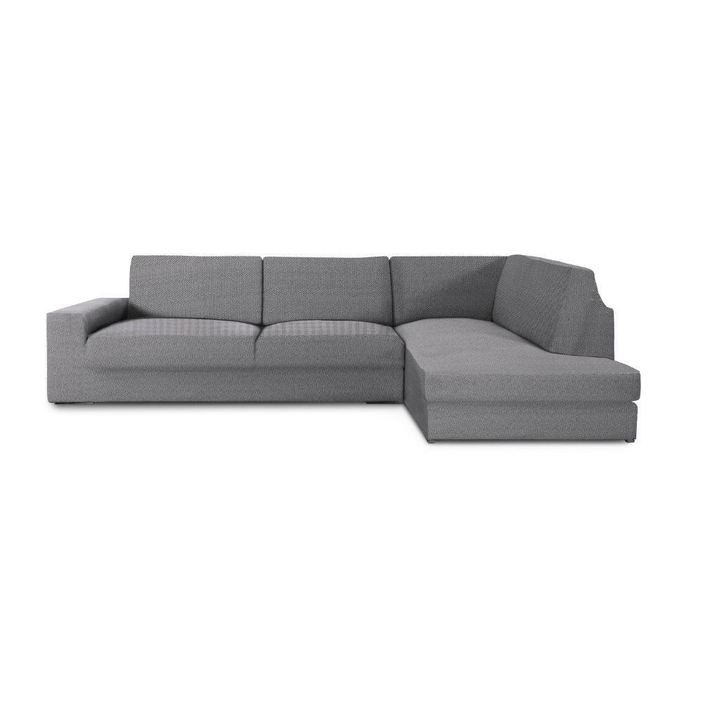 Copridivano Jaz angolare destro grigio 350-500