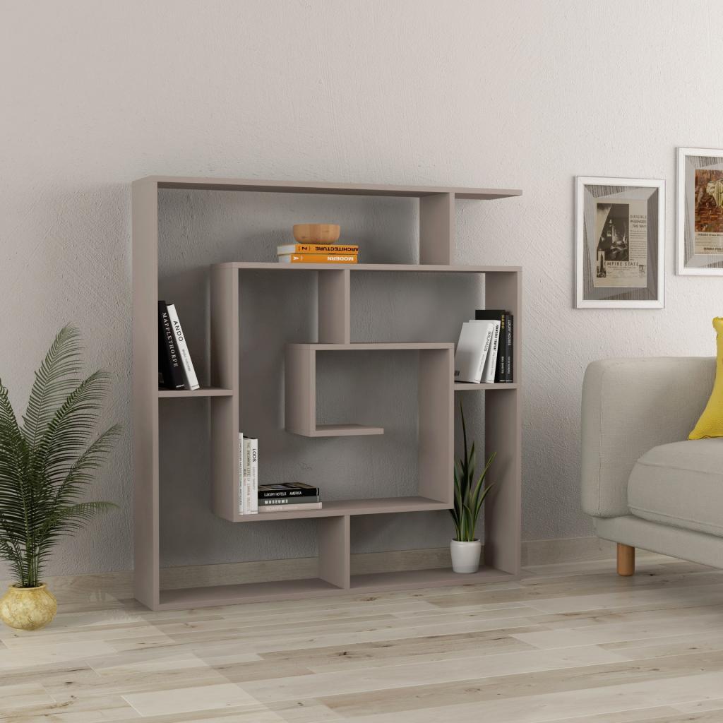 Libreria Labirent colore tortora