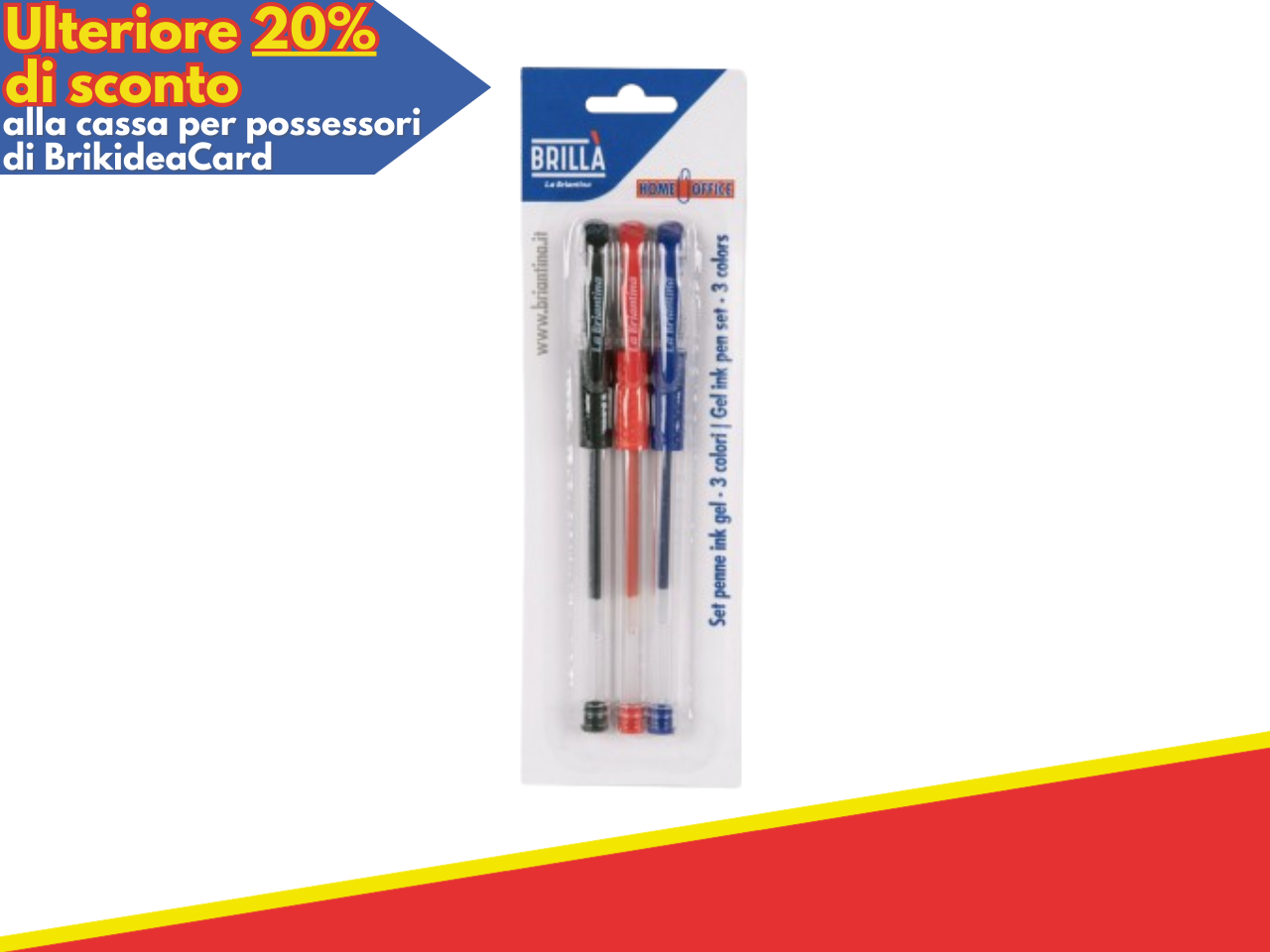 921284 - SET PENNE INK GEL 3 PZ