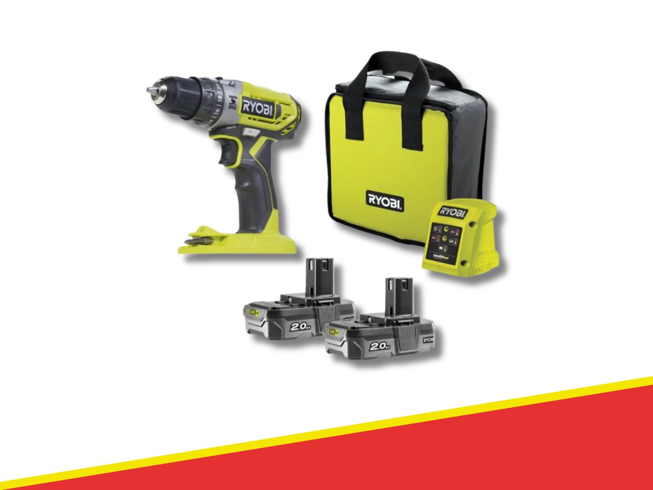 921702 - TRAPANO AVVITATORE RYOBI R18PD2-220S