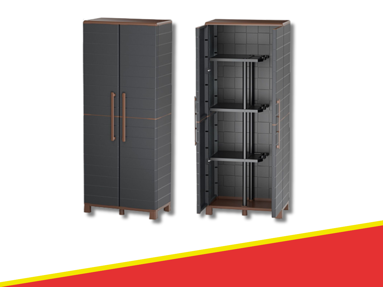 923617 - ARMADIO PORTASCOPE 2 ANTE