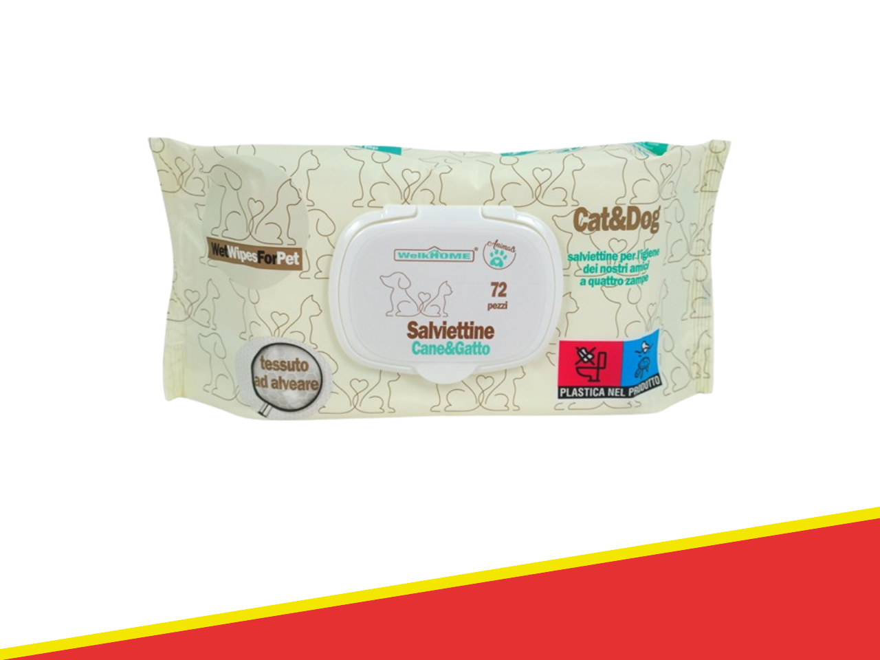 924014 - SALVIETTE DETERGENTI CANE E GATTO