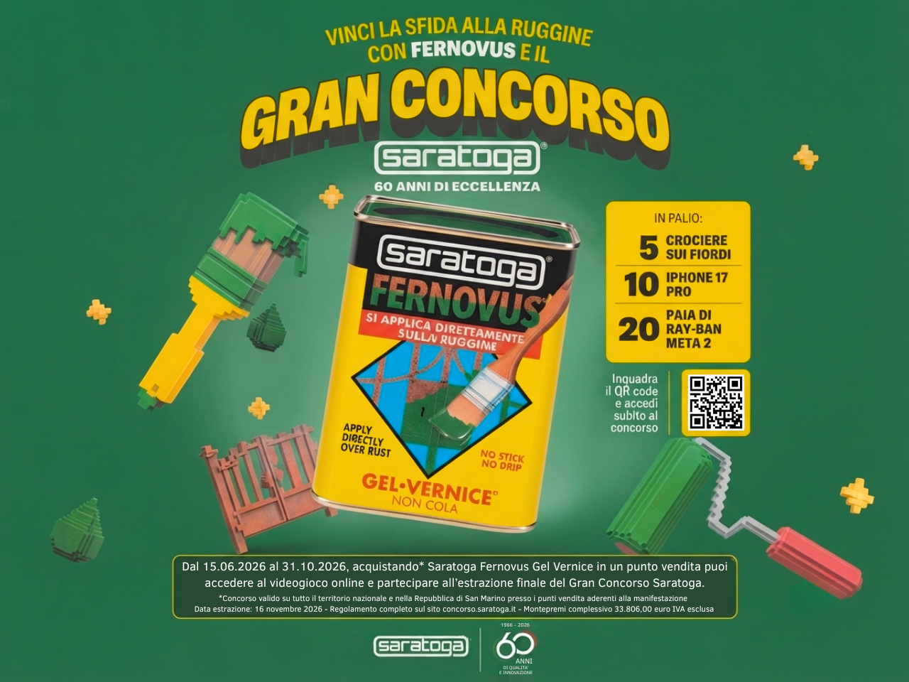 GRAN CONCORSO SARATOGA!